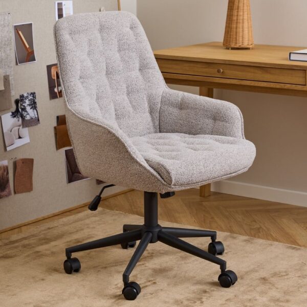 Ellijay Fabric Home And Office Chair In Beige